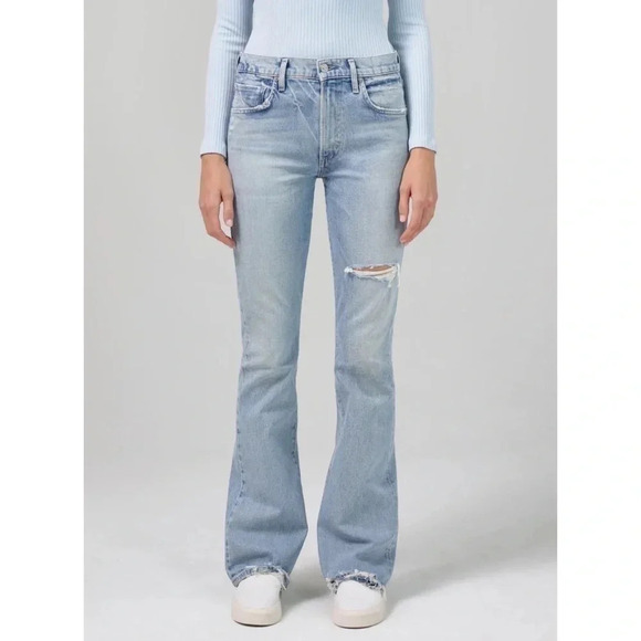 NWT Citizens of Humanity Emannuelle Slim Boot cut Jeans Flare Celestine Blue 29 - Picture 1 of 14